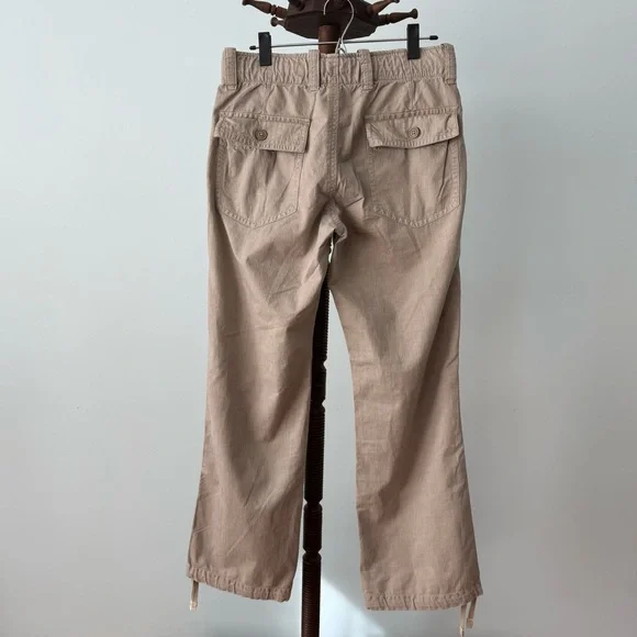 🏷️ GAP Striped Utility Pants Mens S 30-32 Cotton Industrial Workwear NWT - Picture 7 of 11